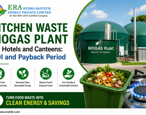 kitchen waste biogas plant